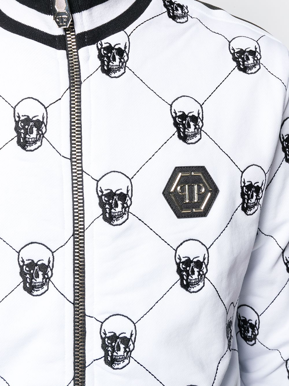 фото Philipp plein спортивная куртка skull