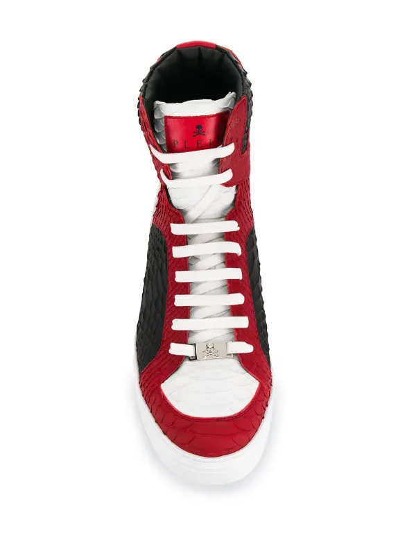 red luxury sneakers