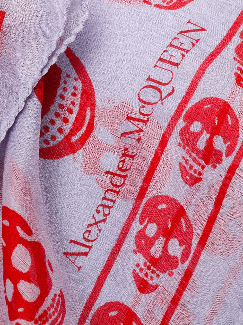 Alexander McQueen classic skull scarf Men