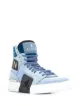 Image 2 of Philipp Plein logo hi-top sneakers