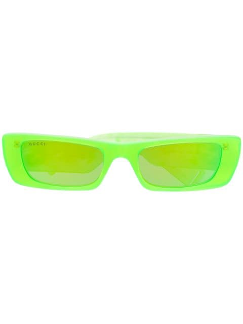 gucci glasses green