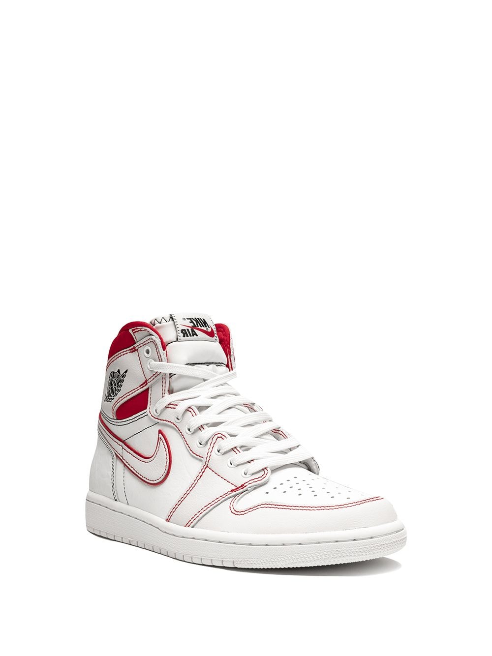 Shop Jordan Air  1 Retro Hi Og "phantom" Sneakers In White