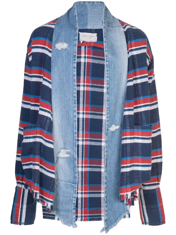 greg lauren cardigan