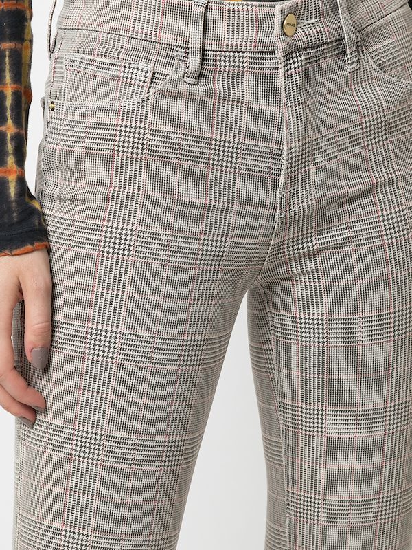 frame plaid pants
