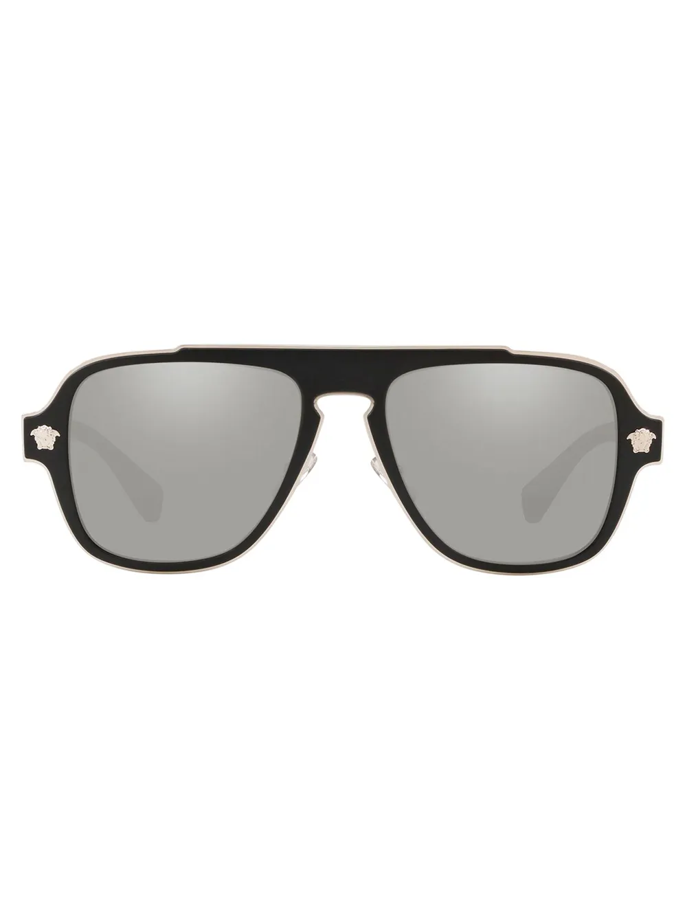 Versace Eyewear square frame sunglasses | Black | Image 1