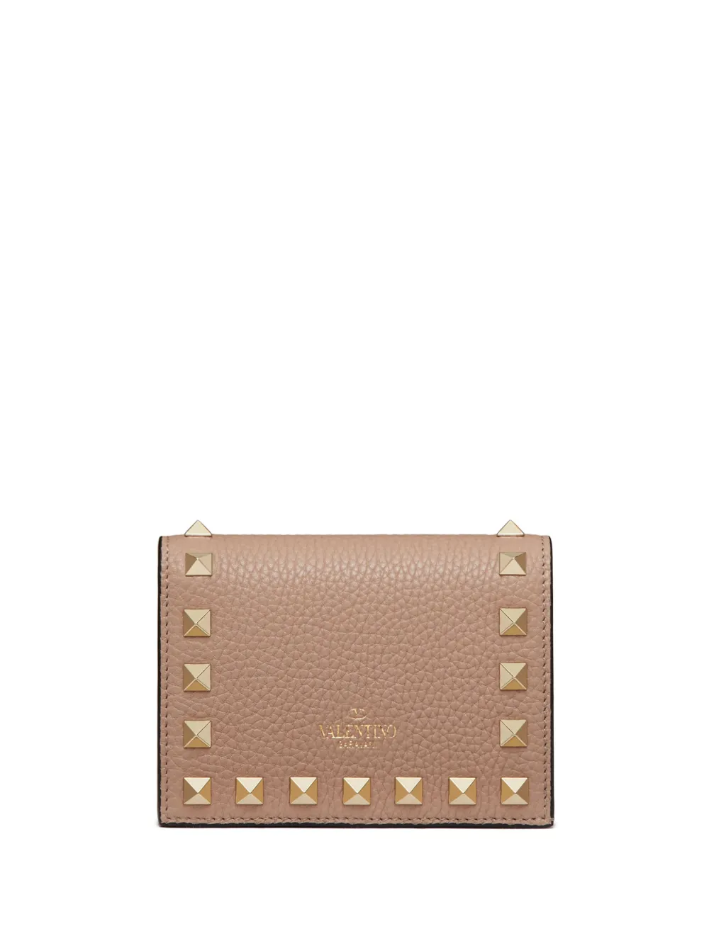 Valentino Garavani Rockstud Wallet In Pink