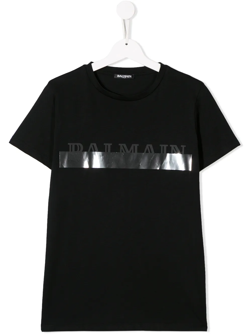фото Balmain kids футболка с логотипом