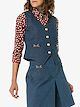 Gucci Horesbit denim waistcoat