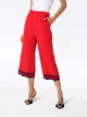 Gucci stripe-trimmed culottes