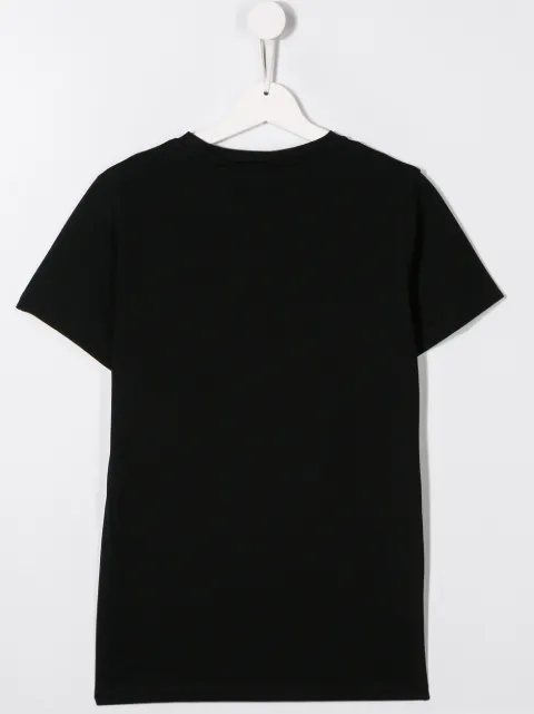 BALMAIN TEEN LOGO PRINT T-SHIRT