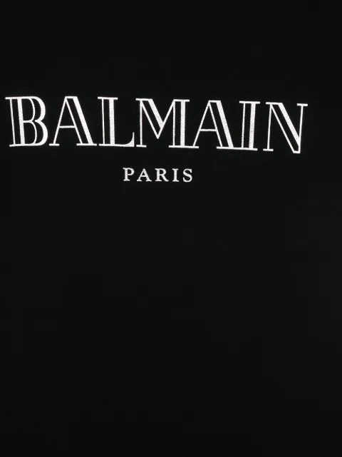 BALMAIN TEEN LOGO PRINT T-SHIRT