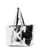 Off-White Diagonal Arrows logo tote bag