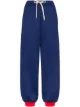 Image 1 of Gucci logo-stripe track pants
