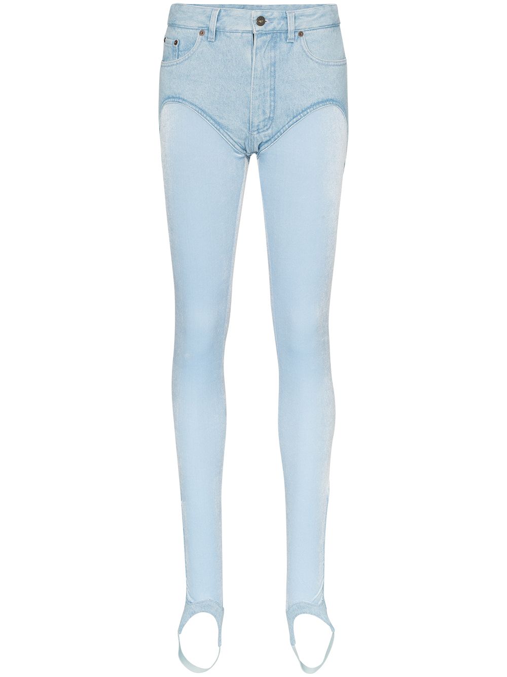 Y/Project high rise stirrup jeans