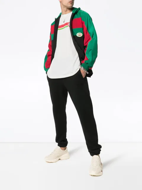 GUCCI GUCCI CHEST LOGO PRINT T-SHIRT - WHITE