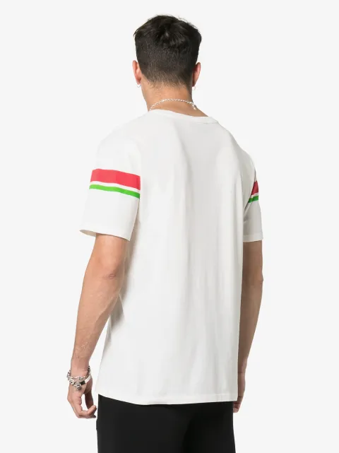GUCCI GUCCI CHEST LOGO PRINT T-SHIRT - WHITE