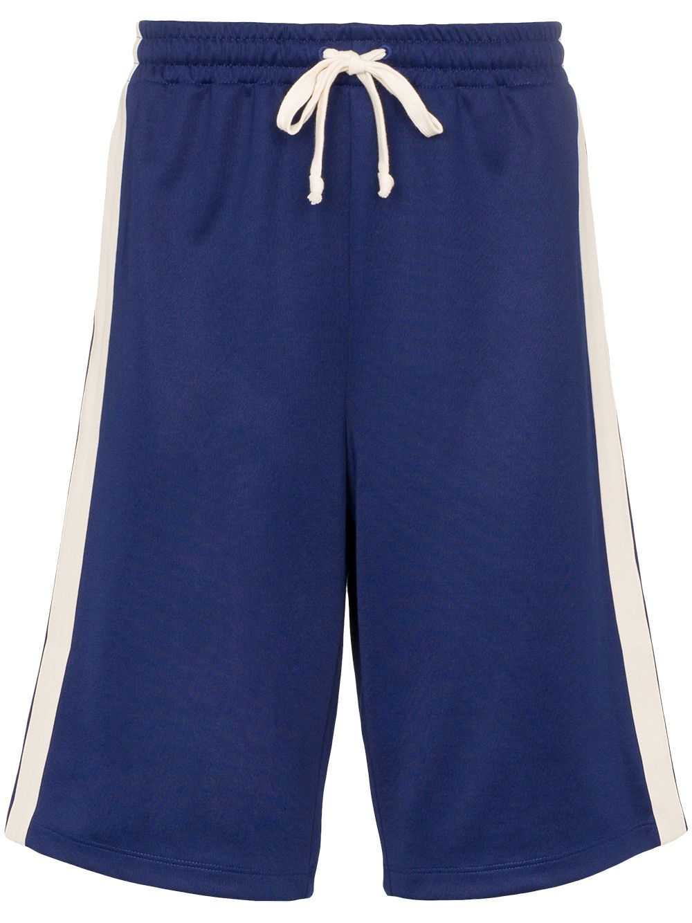 фото Gucci спортивные шорты с контрастными полосками и логотипом GG