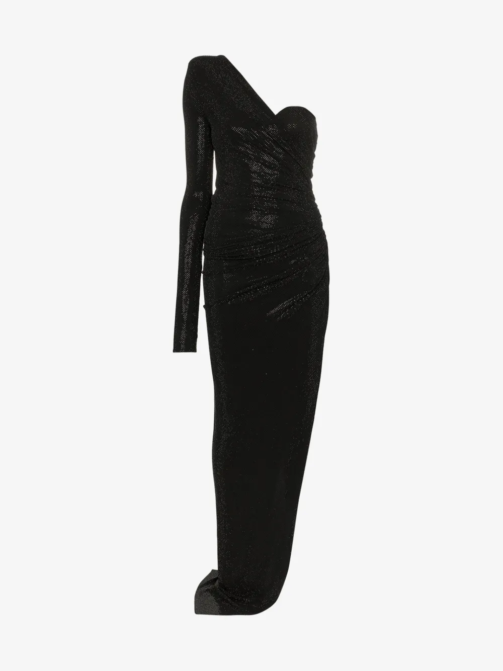 Alexandre Vauthier Dresses ALEXANDRE VAUTHIER RHINESTONE EMBELLISHED ONE-SHOULDER MINI DRESS