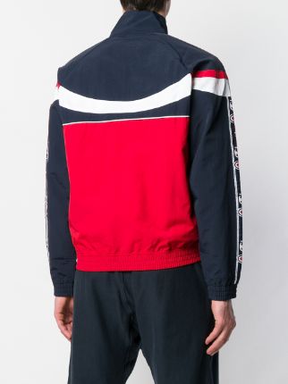 colour block sports jacket展示图