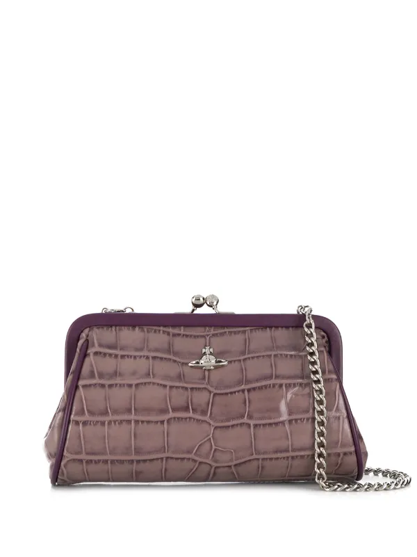 vivienne westwood pink clutch bag