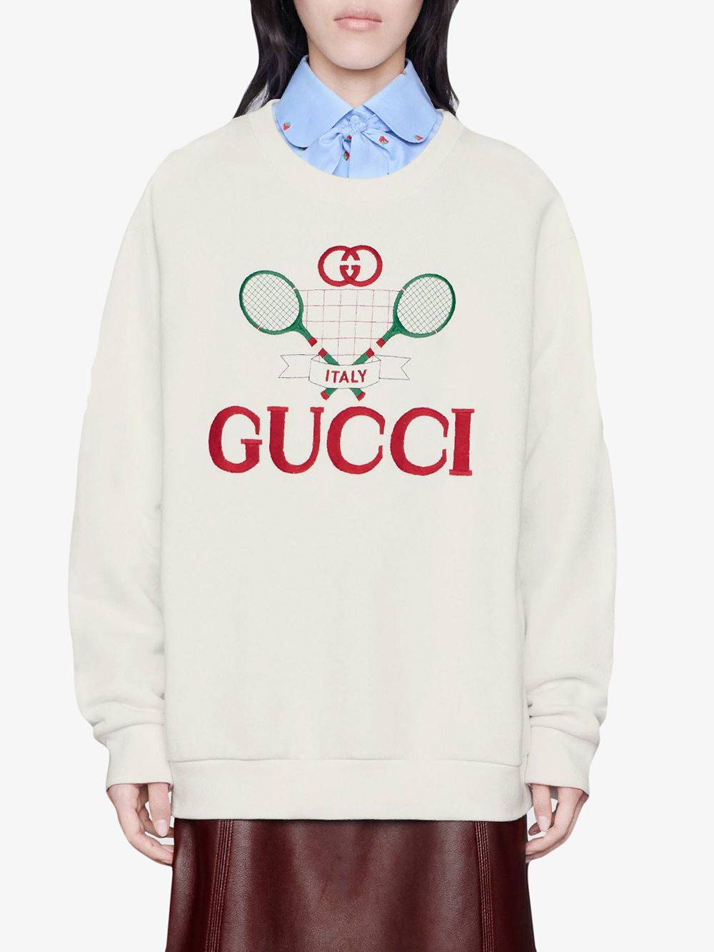 Gucci Gucci Embroidered Sweatshirt - Farfetch