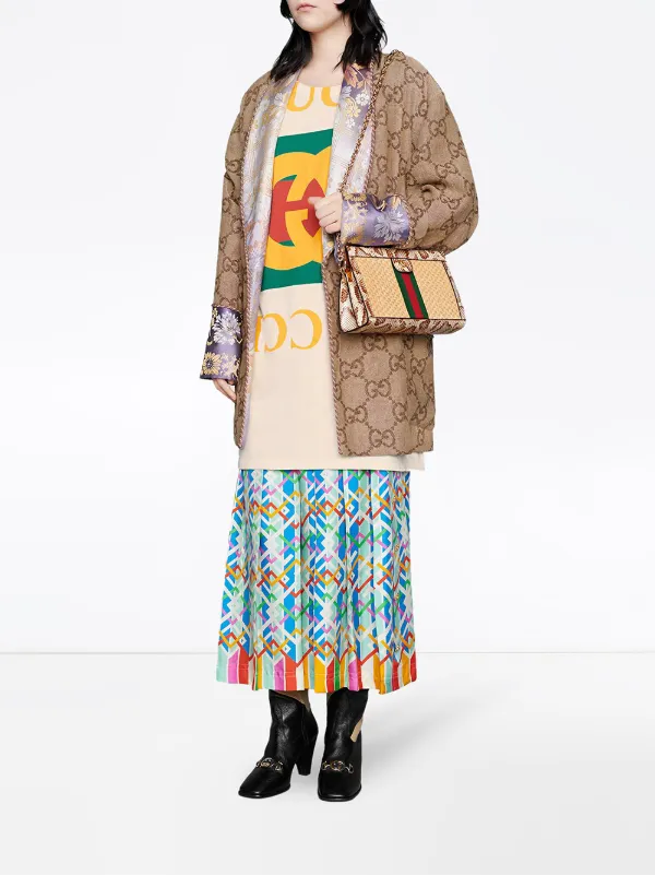 Shop Gucci oversized T-shirt with Gucci logo with Express Delivery -  FARFETCH