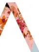 Gucci GG silk neck bow with Flora print