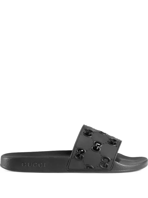men's rubber gg slide sandal