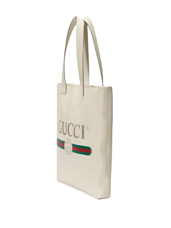 gucci print tote