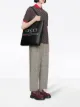 Image 2 of Gucci logo-print leather tote bag