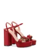 Image 2 of Gucci Platform sandal with Double G