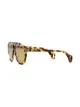 الصورة 2 من Gucci Eyewear نظارة شمسية بإطار أفياتور بجزء مطلي بالمينا