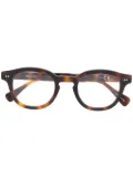Epos round frame glasses - Brown