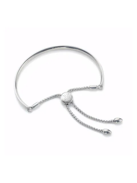 Monica Vinader pulsera Fiji de plata de ley