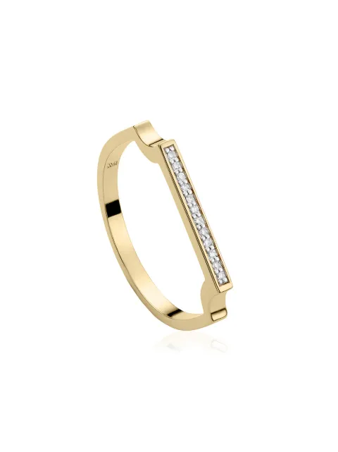 Monica Vinader Signature Thin Diamond ring