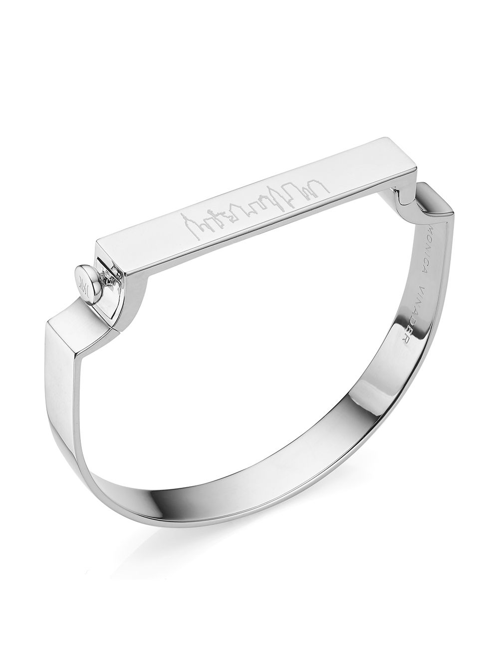 фото Monica Vinader Signature bangle