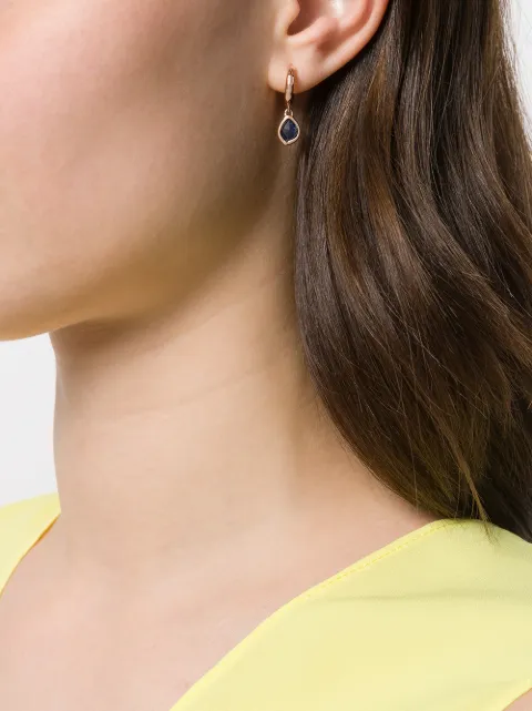 nugget hoop earrings