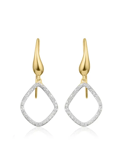 Monica Vinader 'Riva' Ohrringe mit Diamanten
