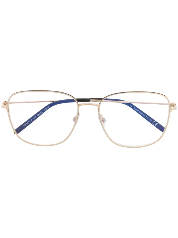 tom ford half frame glasses