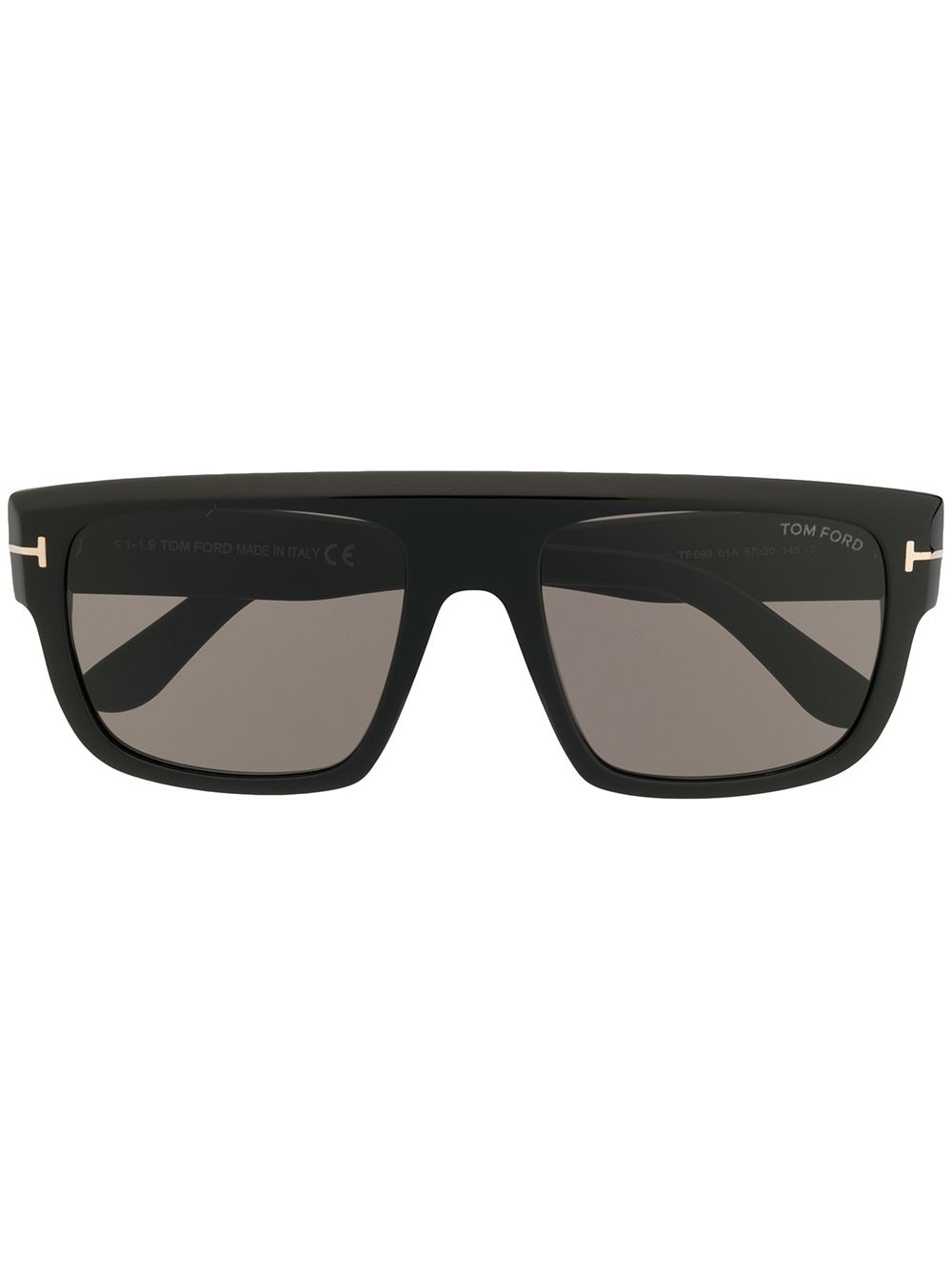 фото Tom Ford Eyewear солнцезащитные очки Alessio в прямоугольной оправе