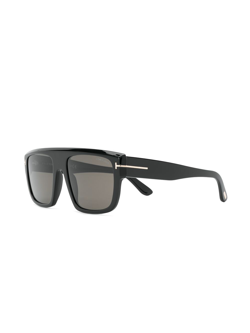 фото Tom Ford Eyewear солнцезащитные очки Alessio в прямоугольной оправе