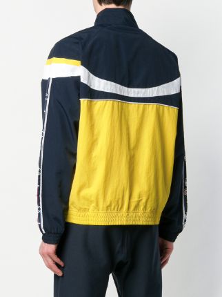 colour block sports jacket展示图