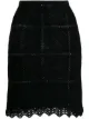 الصورة 1 من Chanel Pre-Owned تنورة كروشيه بنقوش هندسية 2004's