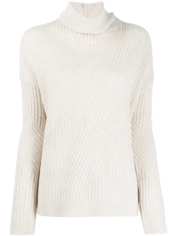 knit turtleneck sweater