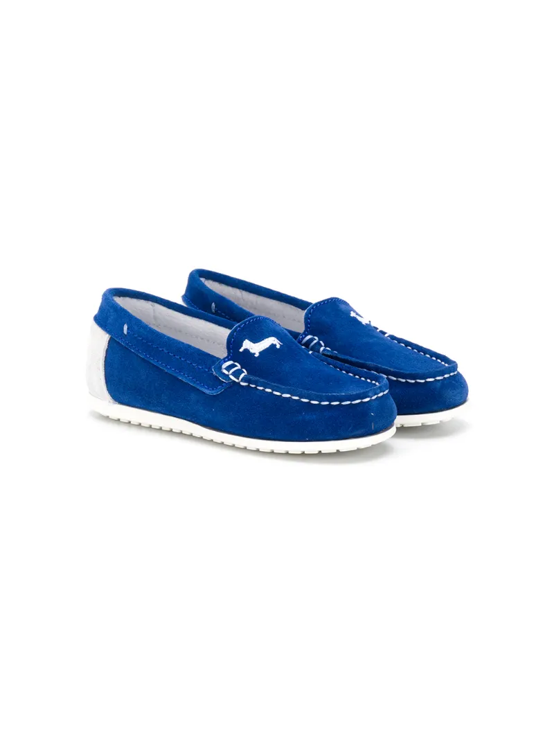 Harmont & Blaine Junior мокасины с вышитым логотипом