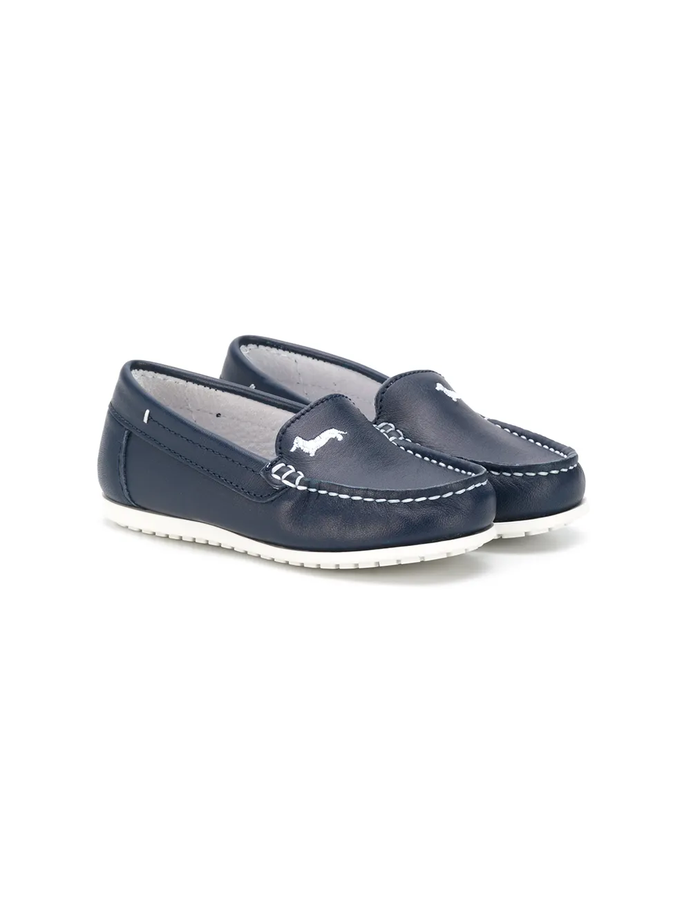 Harmont & Blaine Junior мокасины с вышитым логотипом