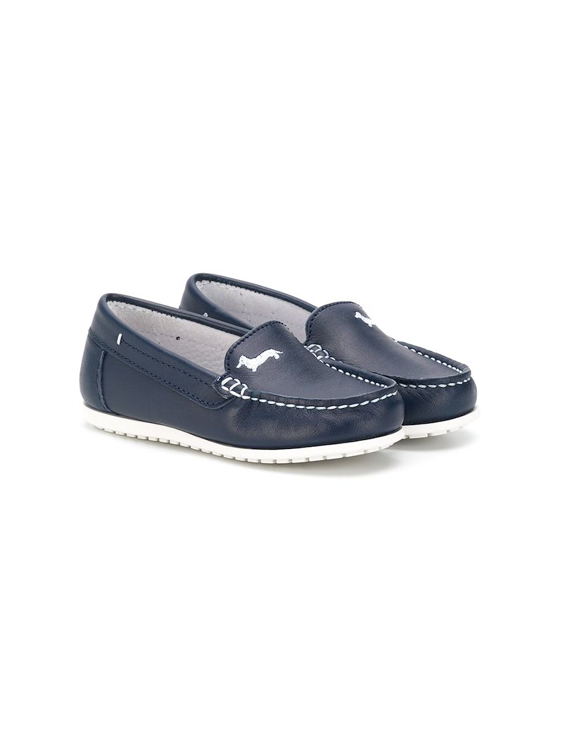 Harmont & Blaine Junior мокасины с вышитым логотипом