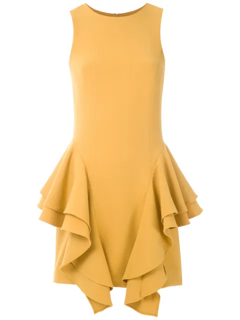 Olympiah frill panelled sleeveless dress