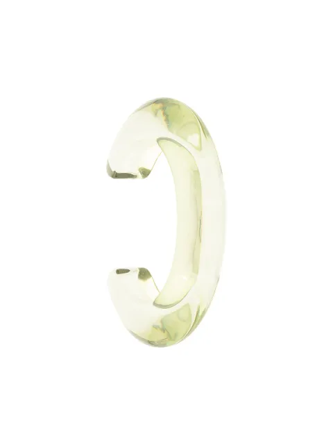 Lizzie Fortunato Jewels 라임 그린 커프 브레이슬릿