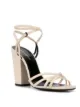 الصورة 2 من Saint Laurent crisscross strap sandals